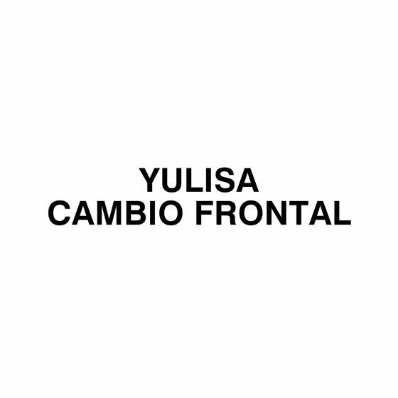 CAMBIO FRONTAL / Yulisa